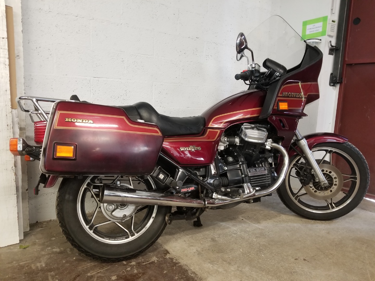 Honda 650 silverwing